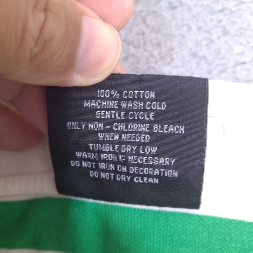 Southpole Polo Shirt Mens Large Colorful Striped‎ Authentic Collection Cotton - Picture 11 of 11